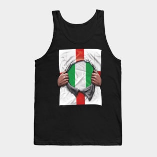 Nigeria Flag English Flag Ripped - Gift for Nigerian From Nigeria Tank Top